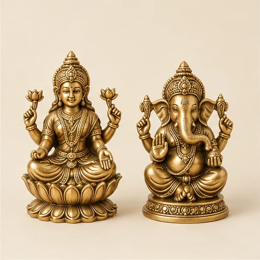 Lakshmi–Ganesh Idol Pair