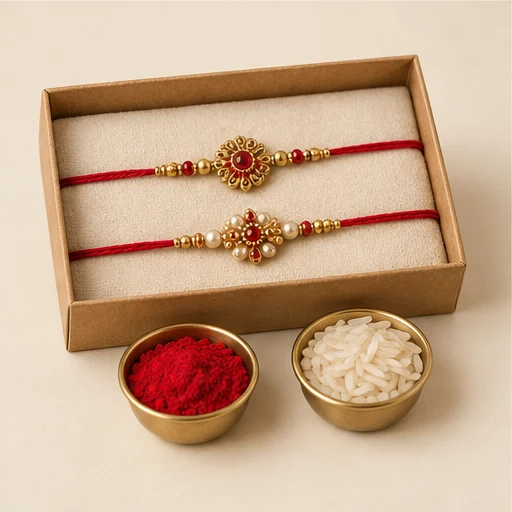Rakhi Thread Pair