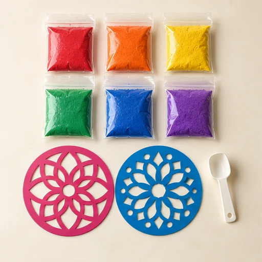 Diwali Rangoli Colour Kit
